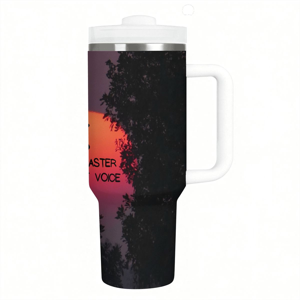 40oz Tumbler with Handle and Straw (Made in USA)