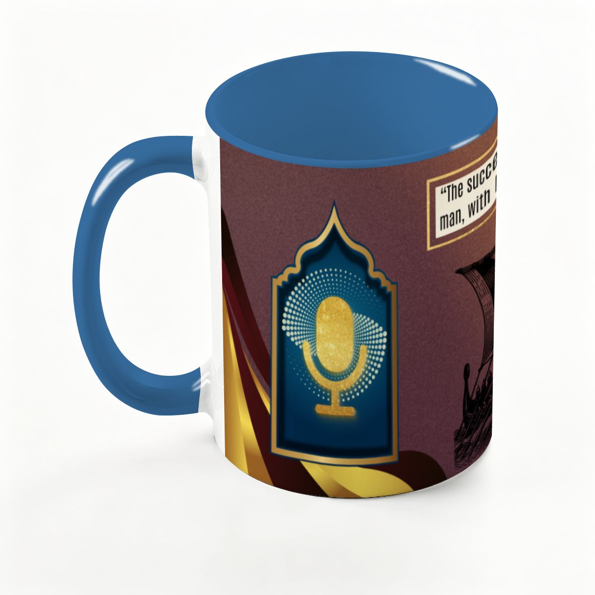 Large Colorful Mug (15oz) (Made in USA)