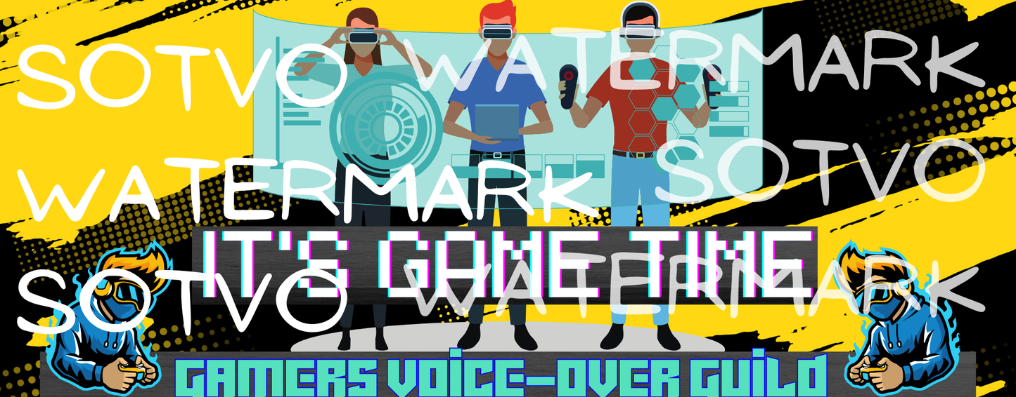 It's Game Time: Gamer Voice Actor: Classic Black Glossy Mug