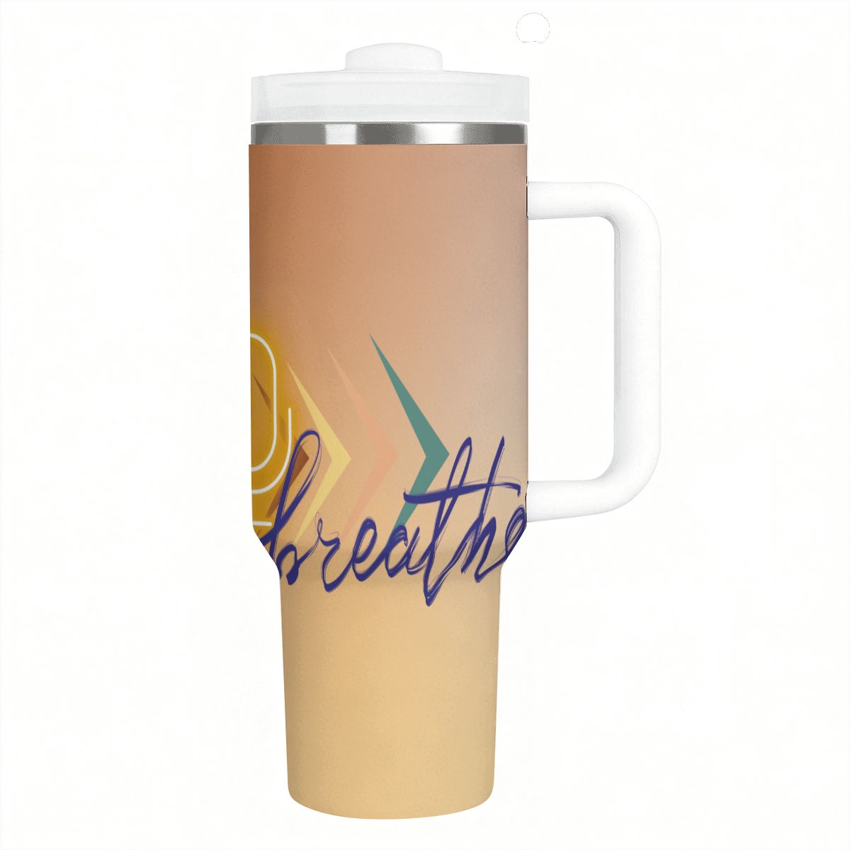 40oz Tumbler with Handle and Straw (Made in USA)