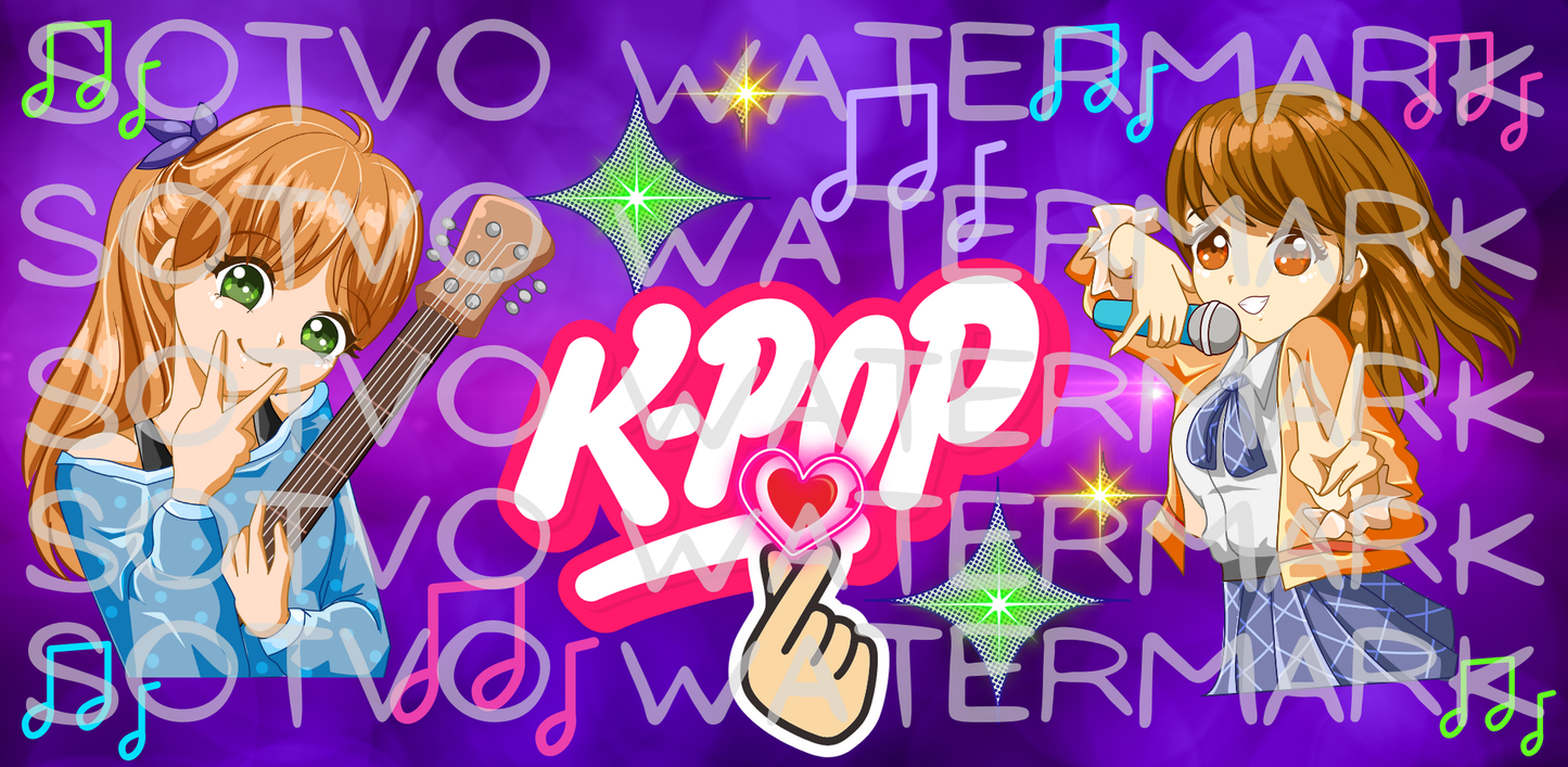 K-POP Anime Voice Actor: Find Your Voice: Insulated Stainless Steel Classic 40oz Travel Mug with Handle