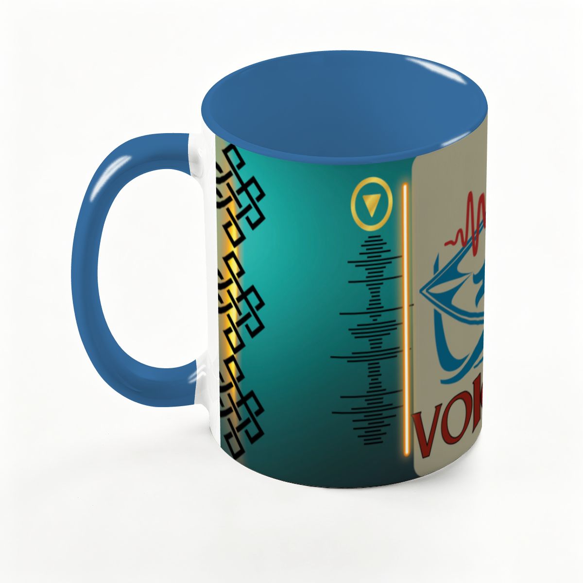 Large Colorful Mug (15oz) (Made in USA)