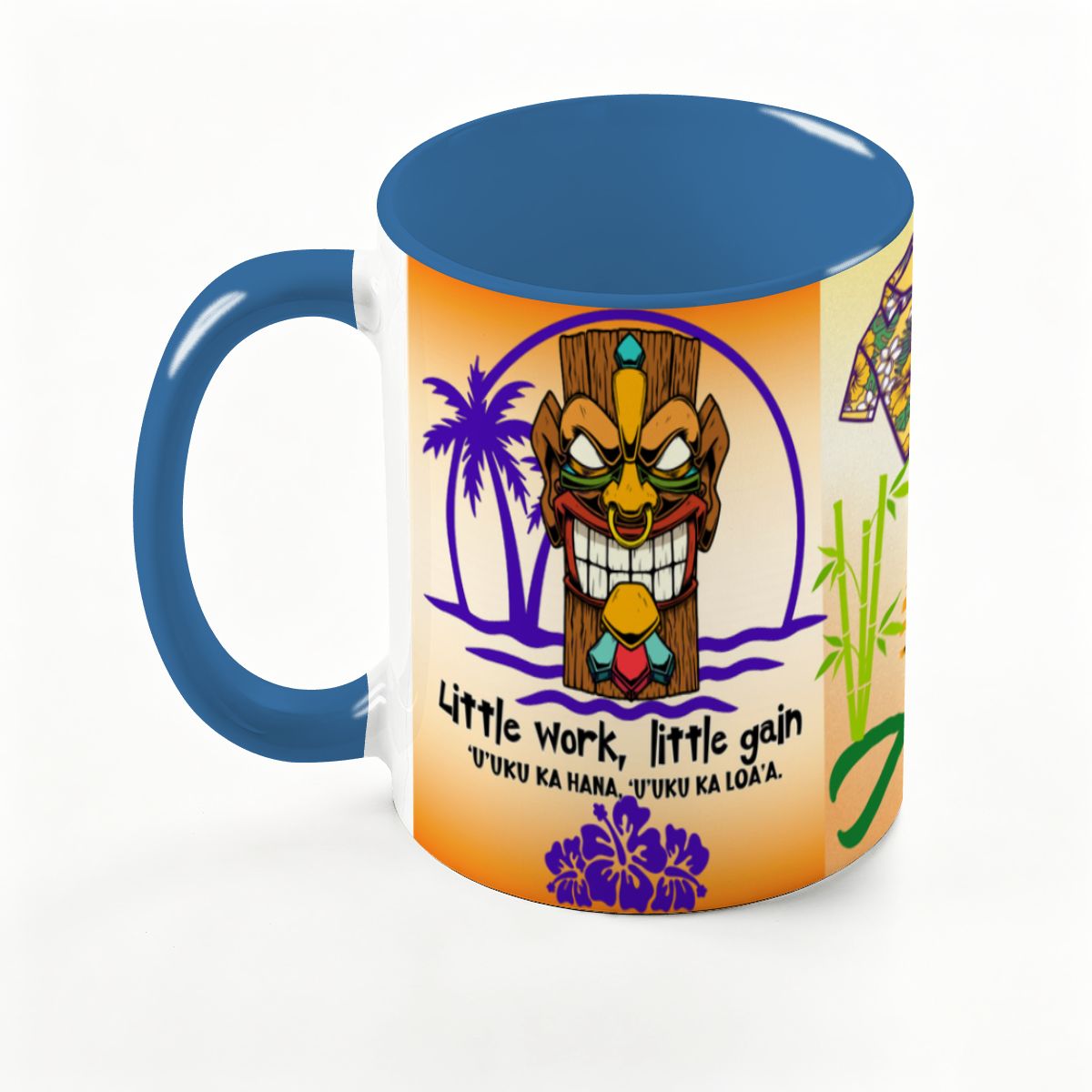 Large Colorful Mug (15oz) (Made in USA)