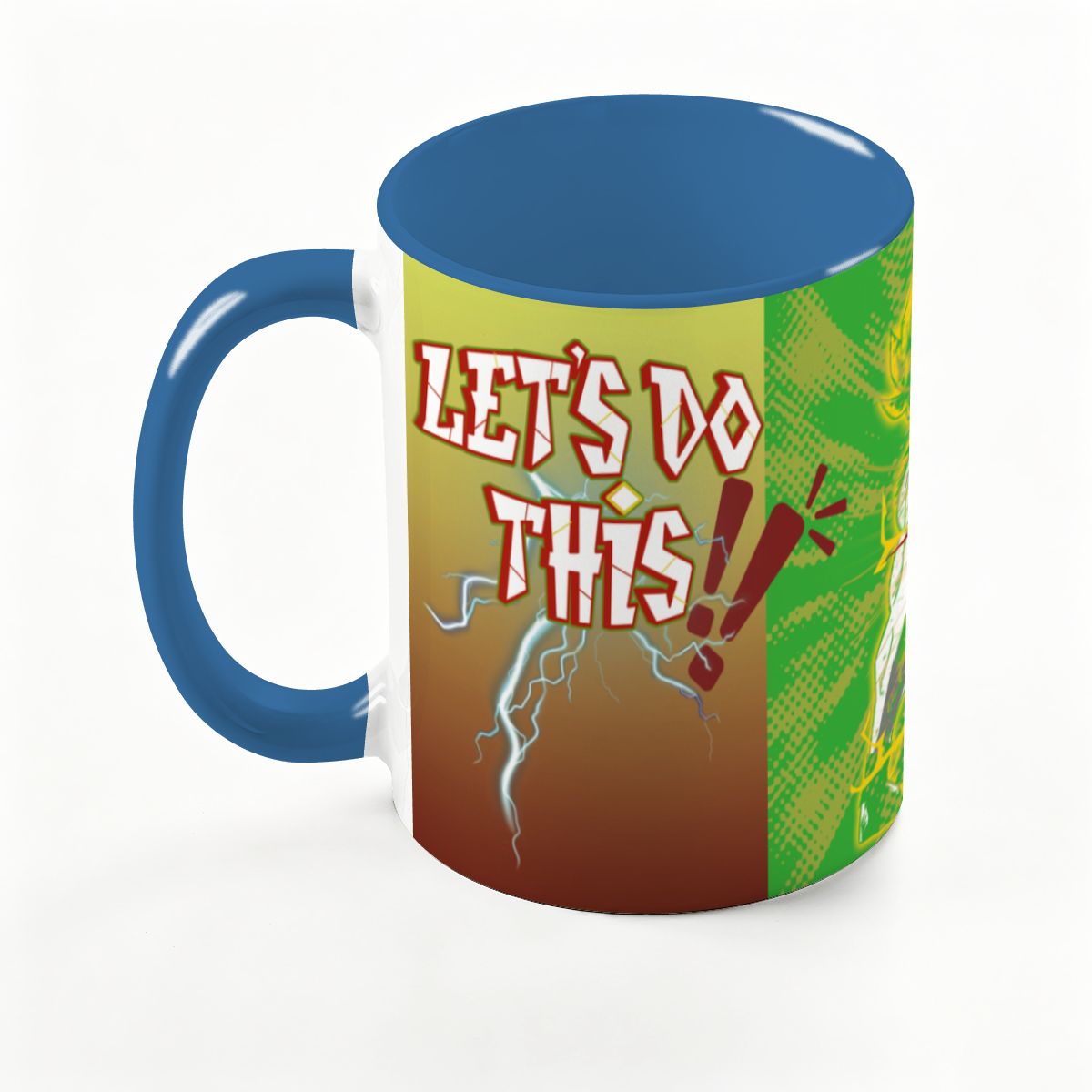 Large Colorful Mug (15oz) (Made in USA)