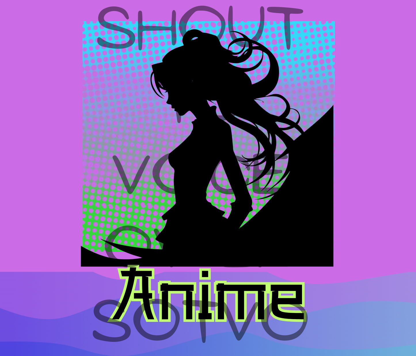 Anime Voice Over: Style: Reusable Stainless Steel Water Tumbler w/Straw