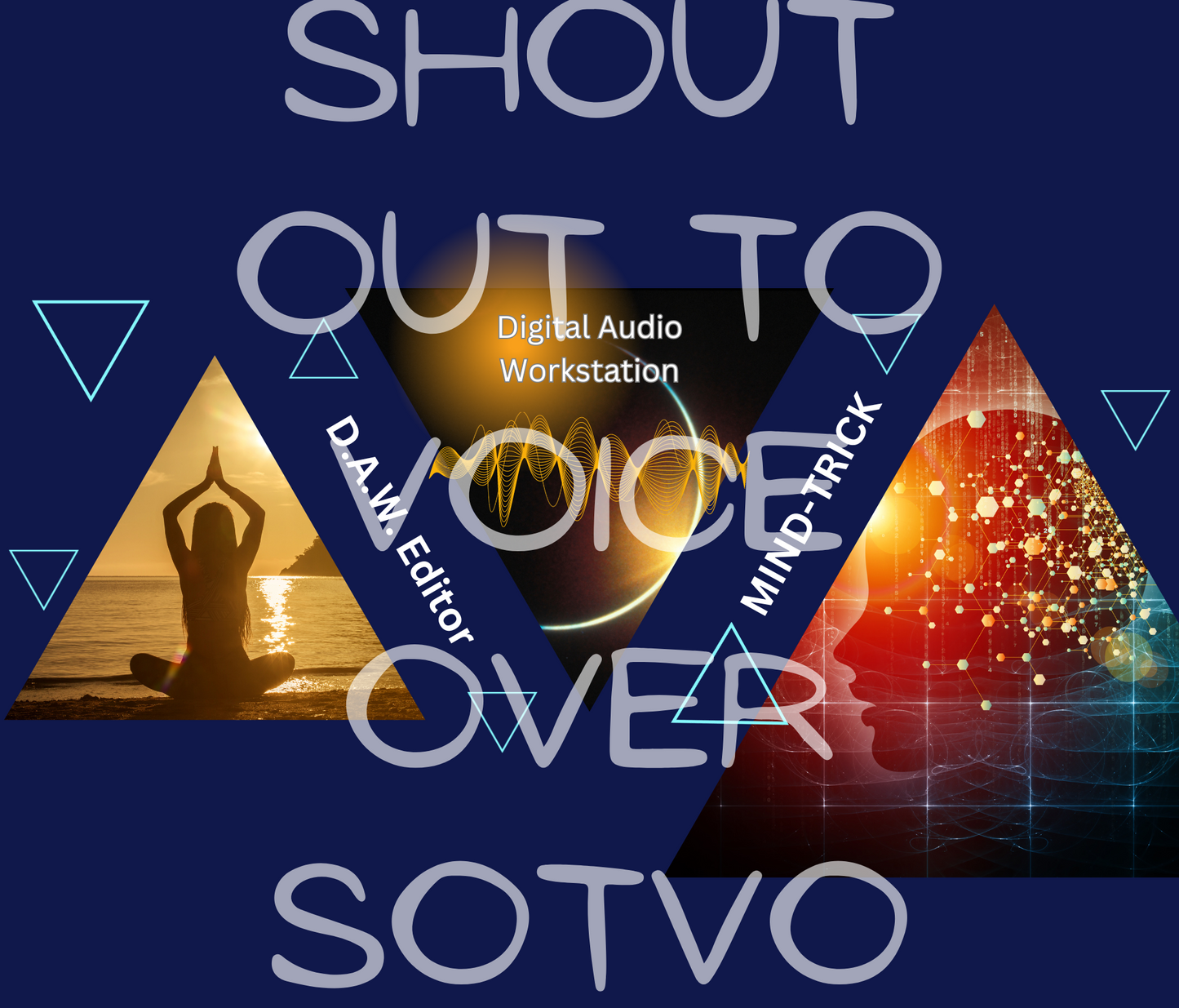 D.A.W. Audio Editor: Mind Trick: Reusable Stainless Steel Water Tumbler w/Straw