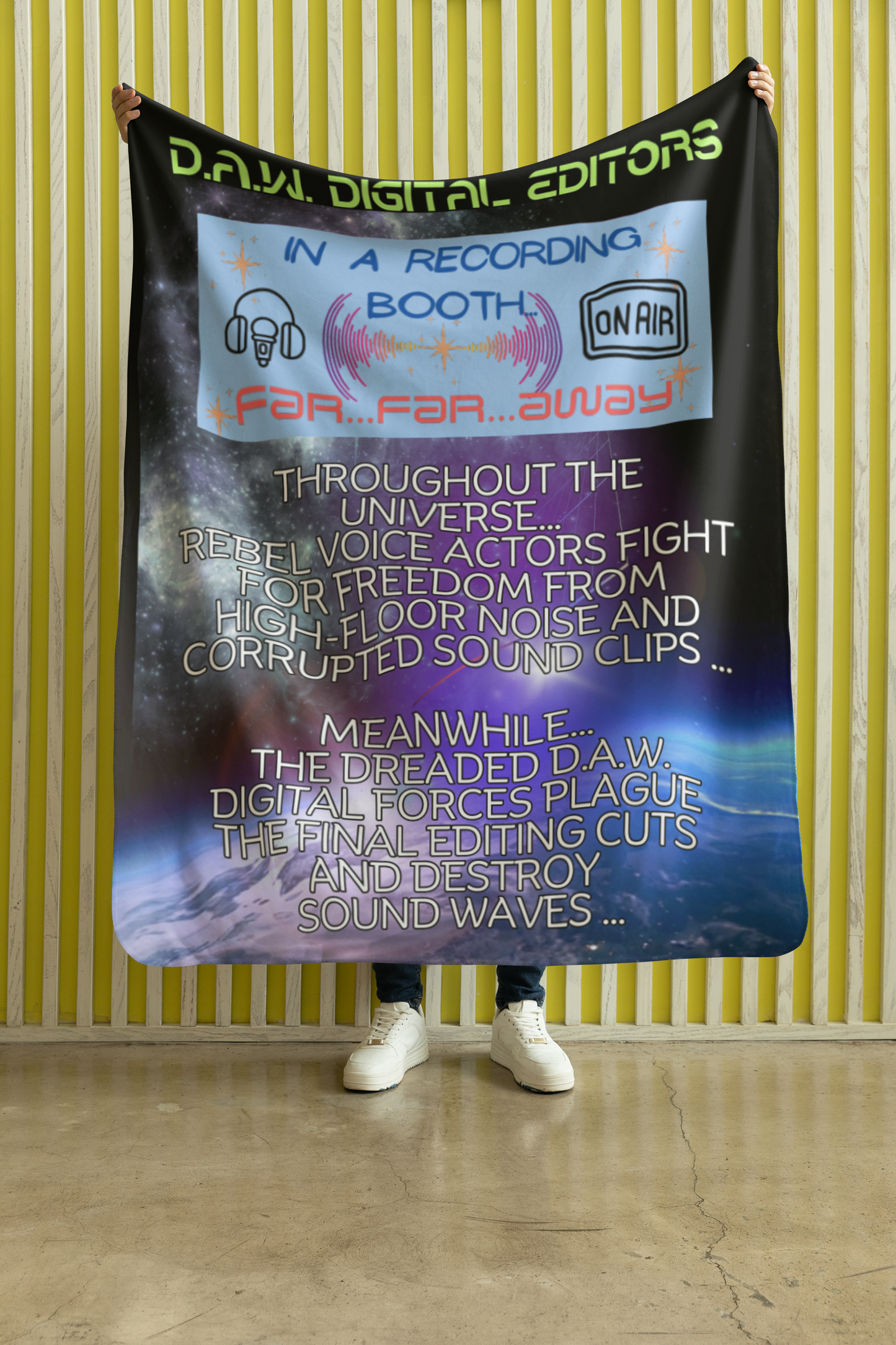 Galaxy Universe Style: Far...Far...Away...Rebel Throw Blanket