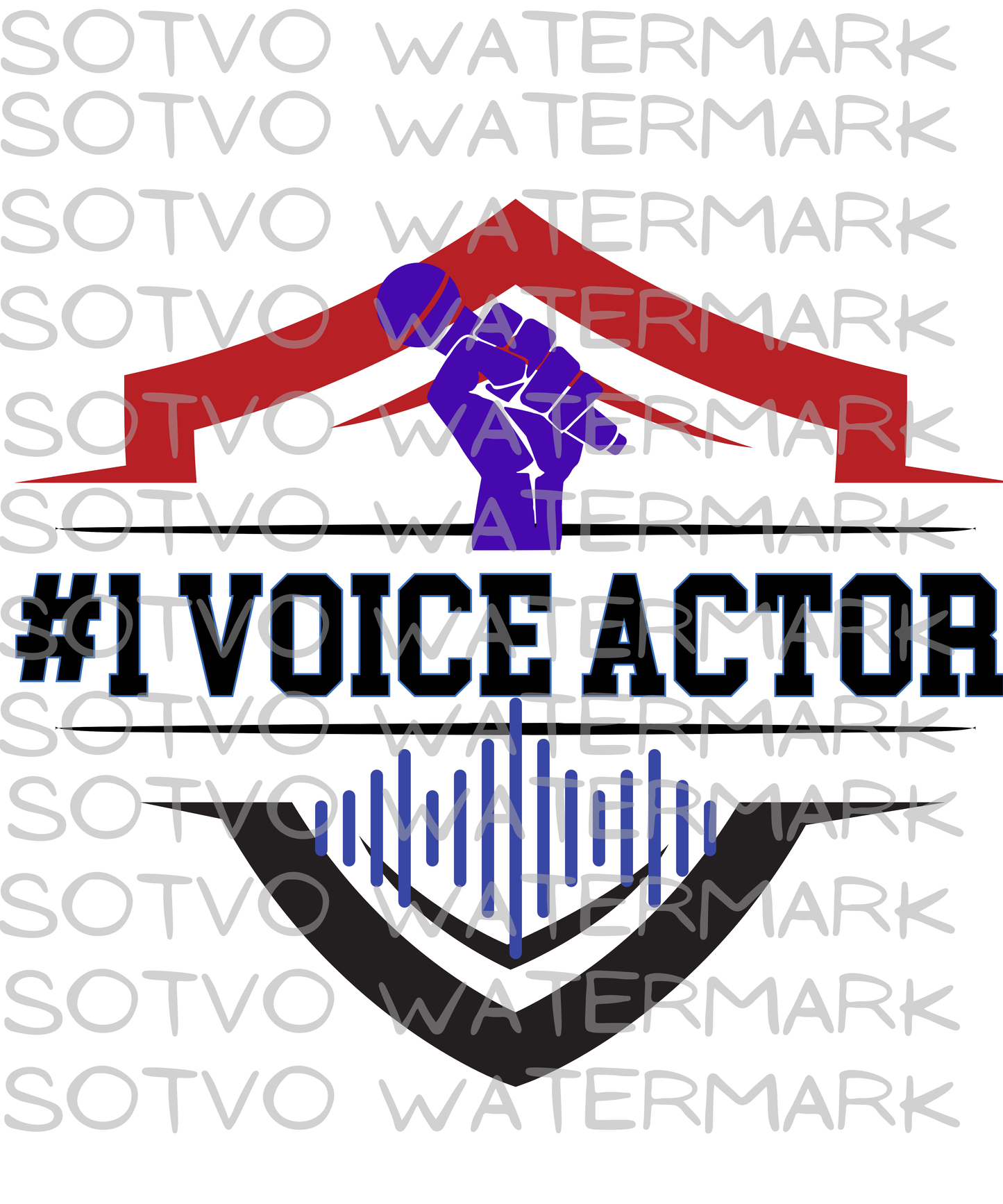 #1 Voice Actor Shield: Unisex Oversized Faded T-Shirt