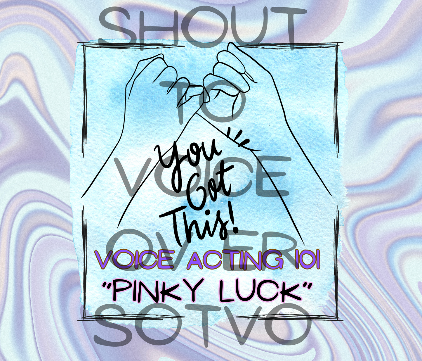 Pinky Luck Voice Over: Reusable Stainless Steel Water Bottle