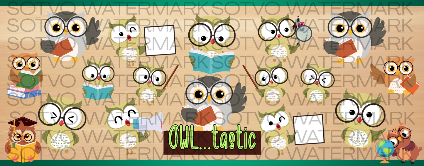 OWLTASTIC: SCRIPT WIZARD: Classic Ceramic White Glossy Mug