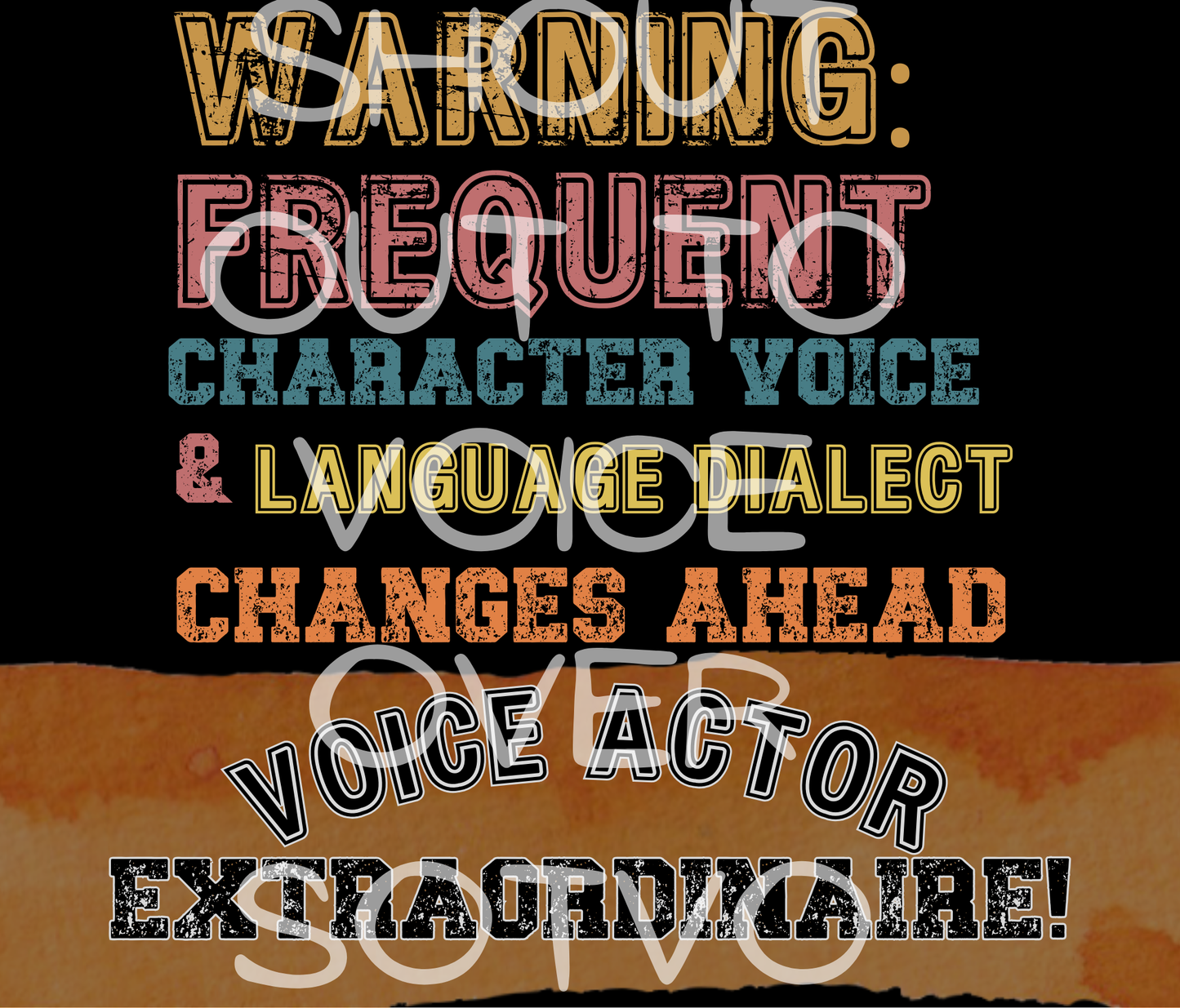 Warning: Voice Over: Reusable Stainless Steel Water Tumbler w/Straw