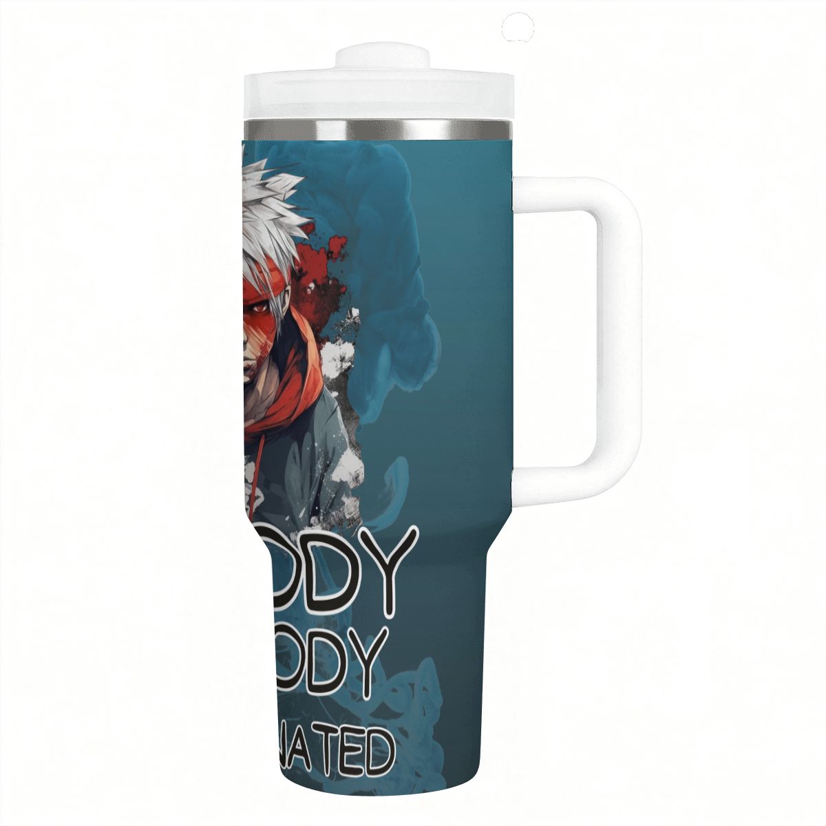 40oz Tumbler with Handle and Straw (Made in USA)