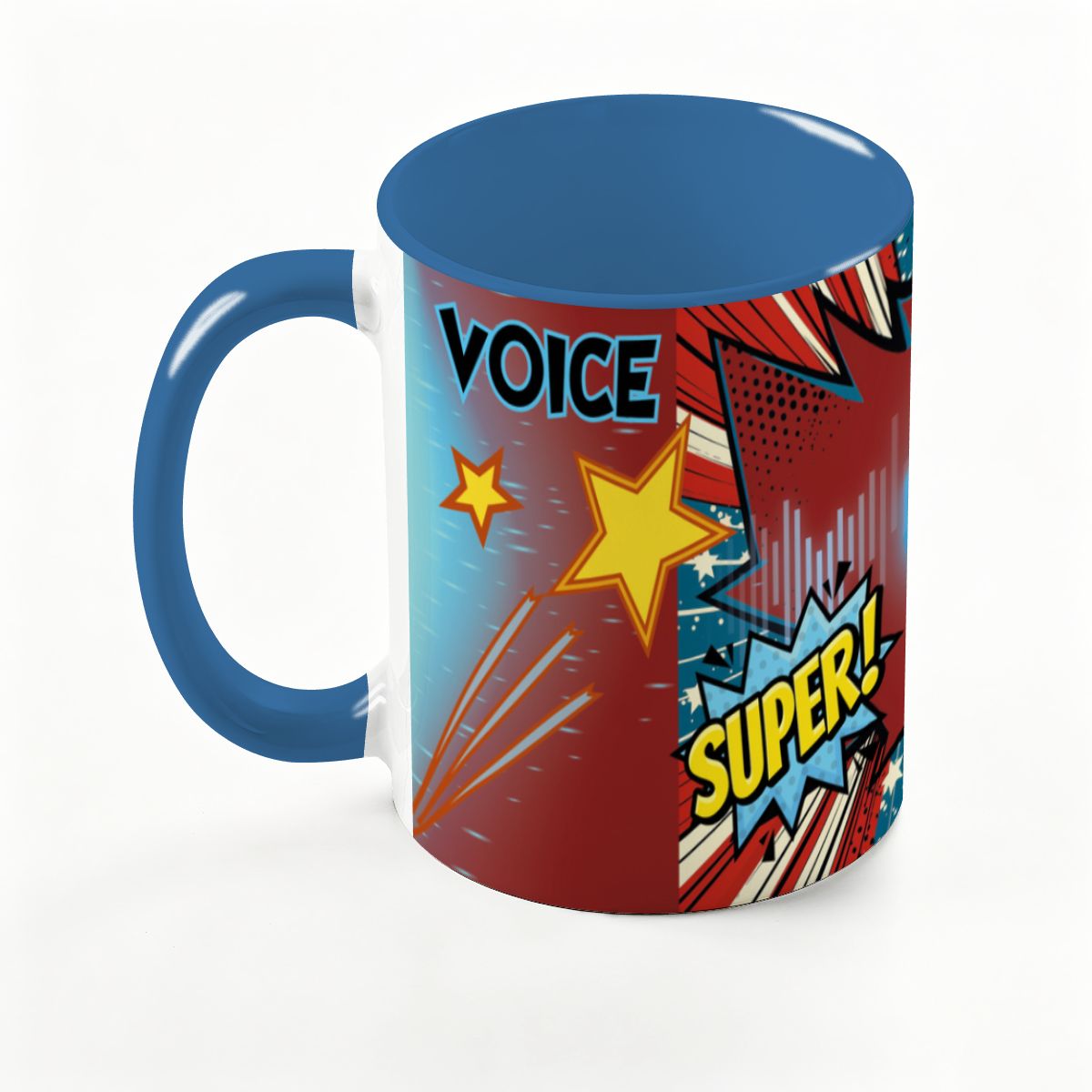 Large Colorful Mug (15oz) (Made in USA)