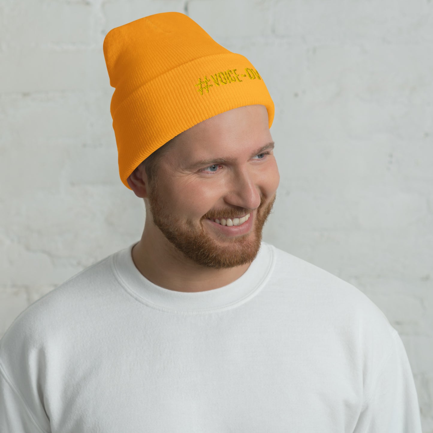 SOTVO Booth Wear: Voice-Over Actor: Classic Stylish Cuffed Beanie
