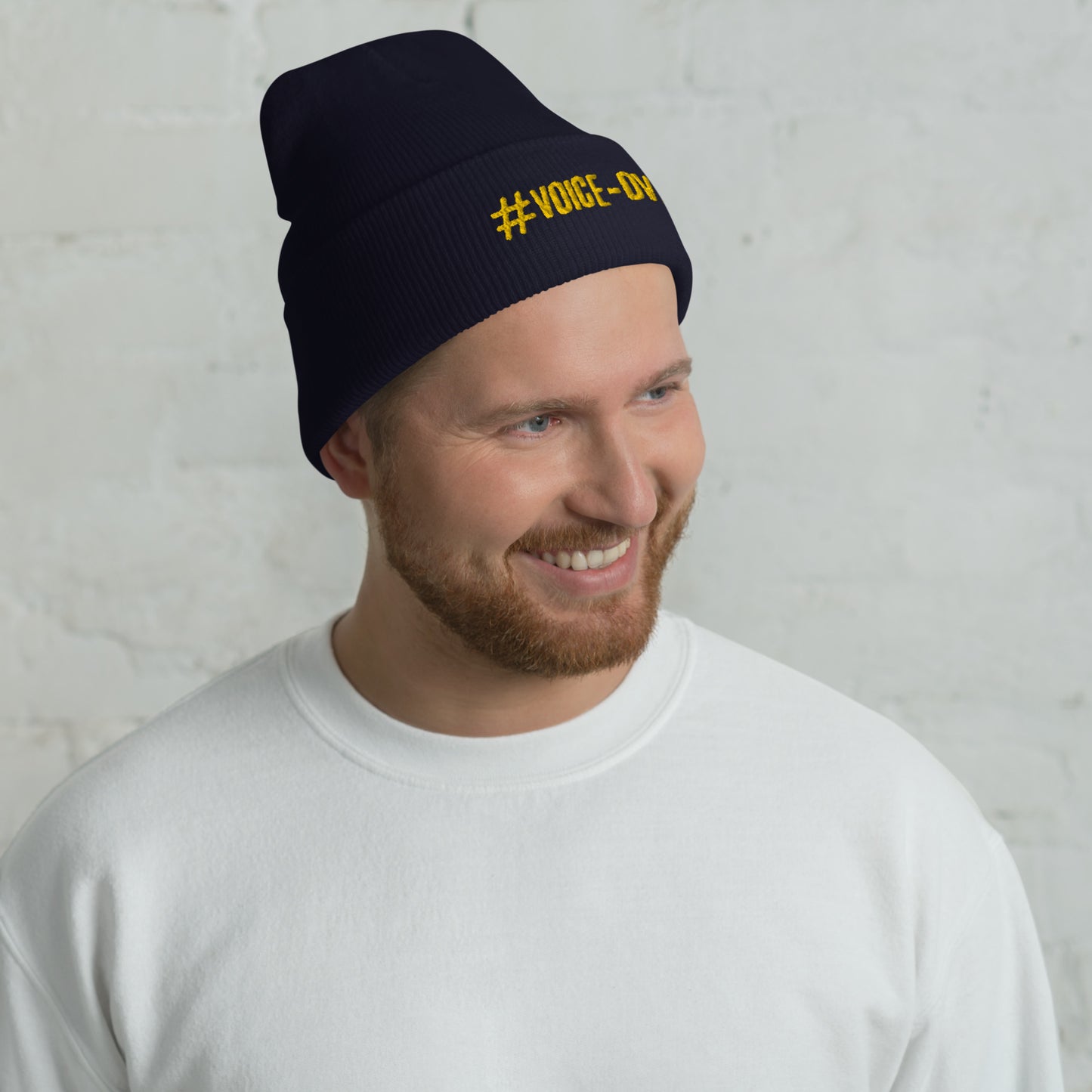 SOTVO Booth Wear: Voice-Over Actor: Classic Stylish Cuffed Beanie