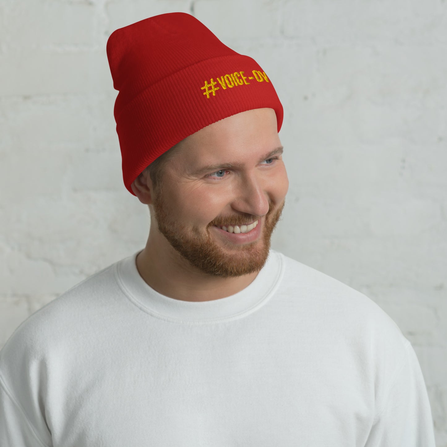 SOTVO Booth Wear: Voice-Over Actor: Classic Stylish Cuffed Beanie