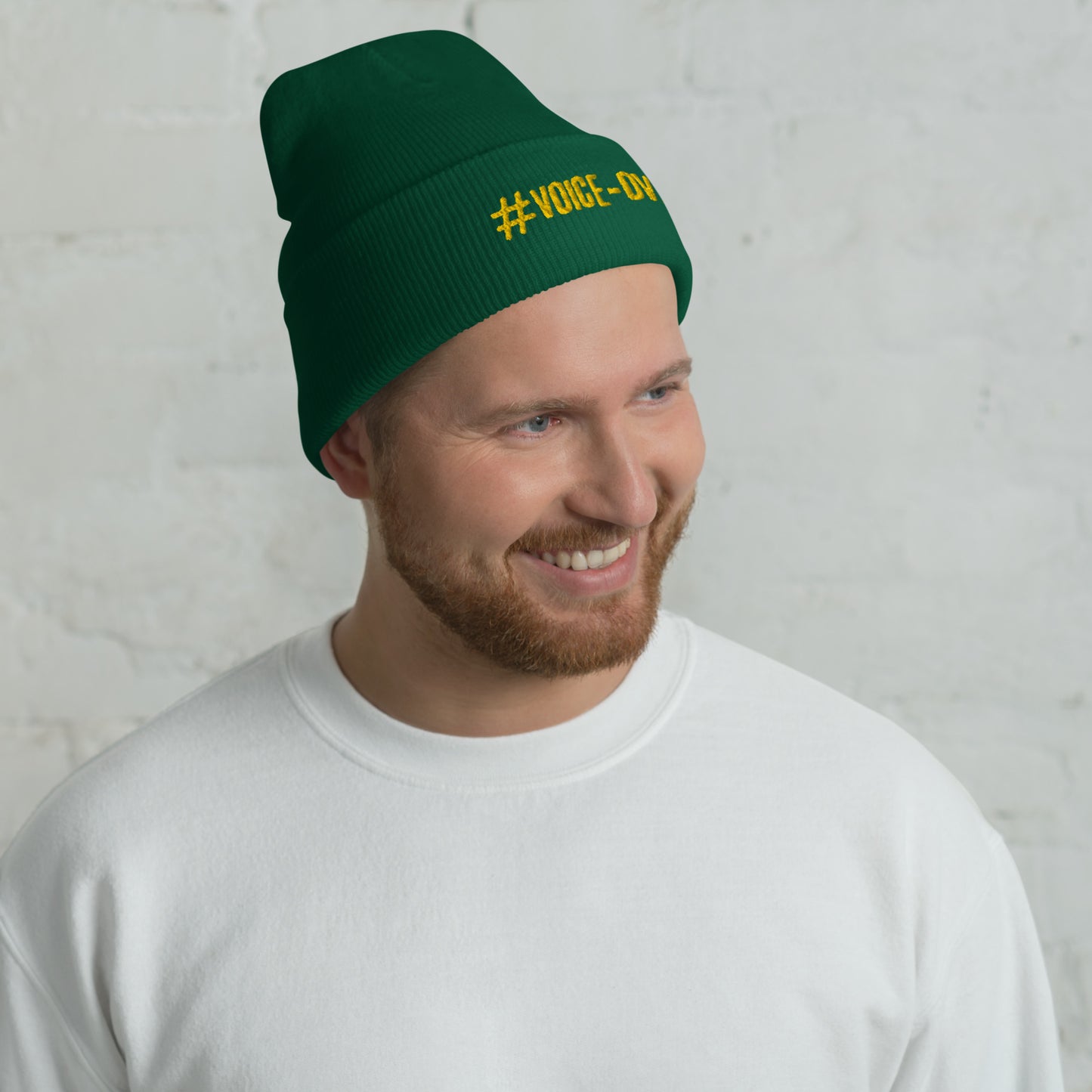 SOTVO Booth Wear: Voice-Over Actor: Classic Stylish Cuffed Beanie