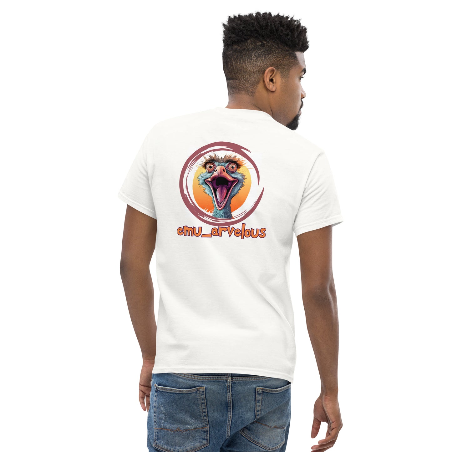Mascot Spirit Animal Totem: EMU...arvelous: Men’s Classic Tee T-Shirt: Gildan