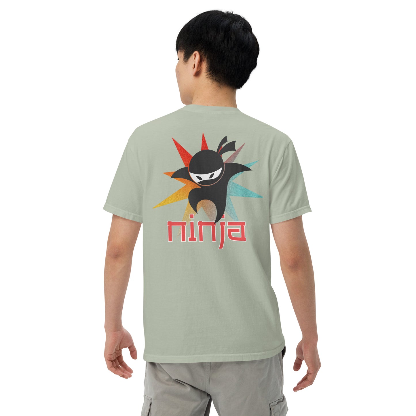 SOTVO Booth Wear: Ninja Warrior: Unisex Comfort Wear/Colors Heavyweight T-Shirt