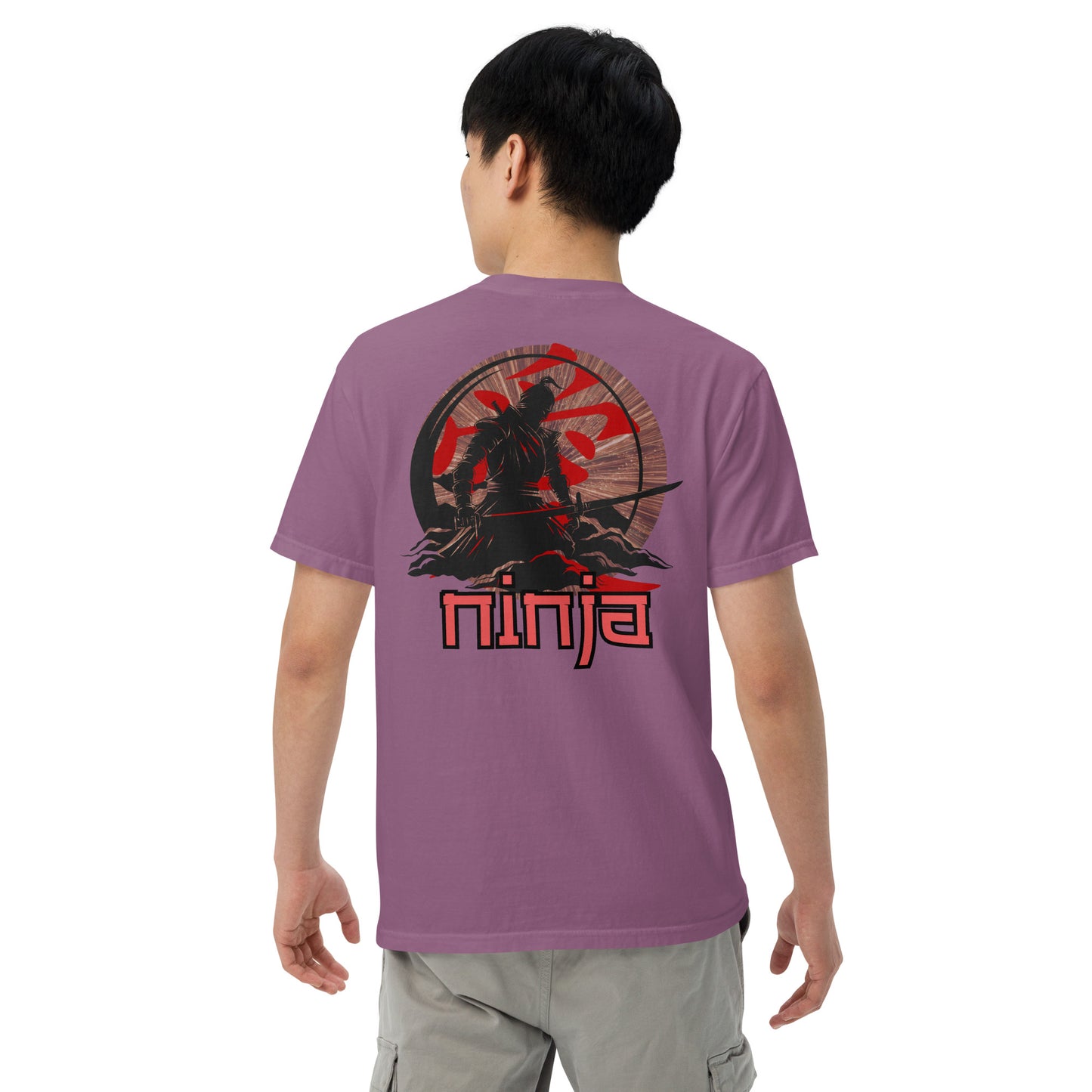 SOTVO Booth Wear: Ninja Warrior: Unisex Comfort Wear/Colors Heavyweight T-Shirt