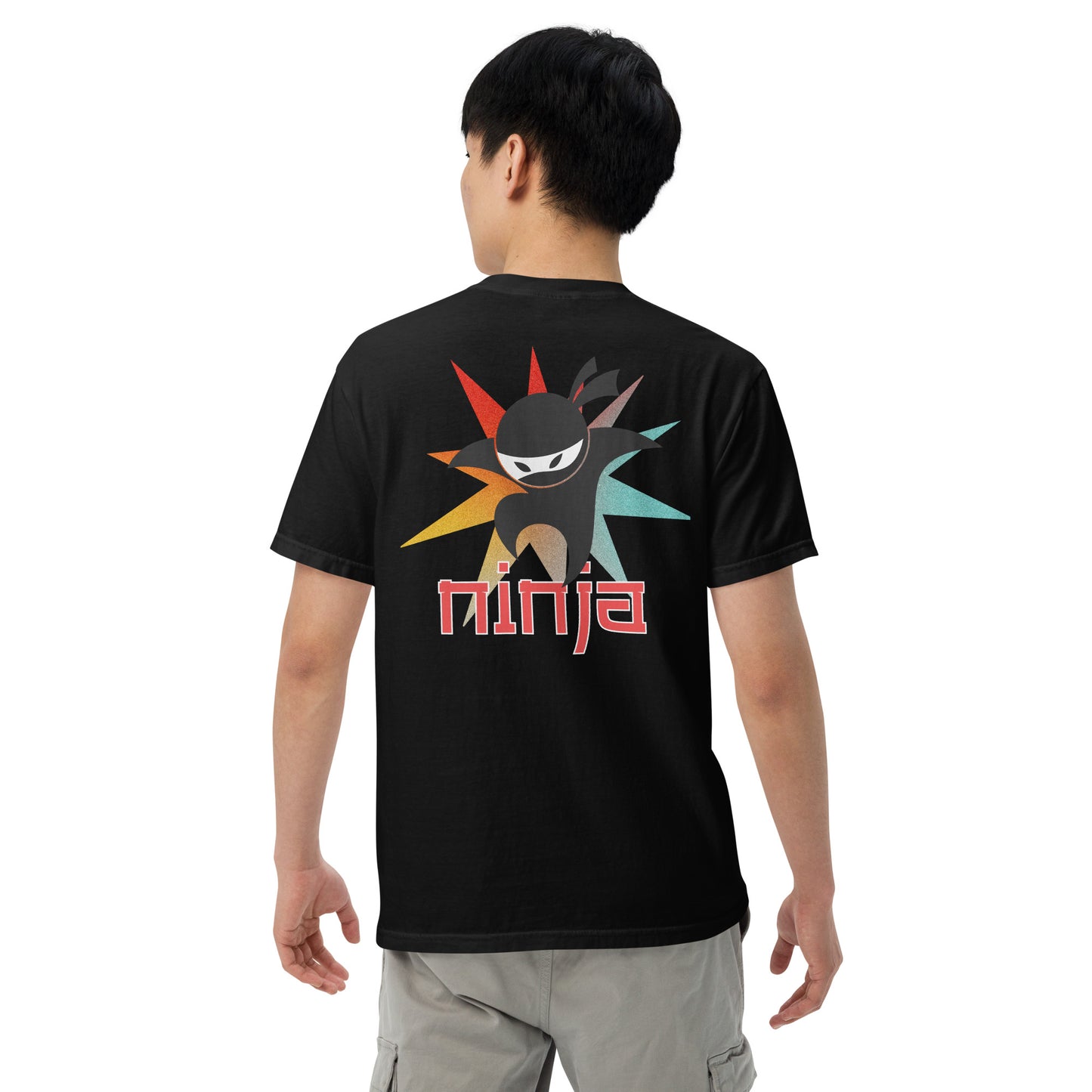 SOTVO Booth Wear: Ninja Warrior: Unisex Comfort Wear/Colors Heavyweight T-Shirt