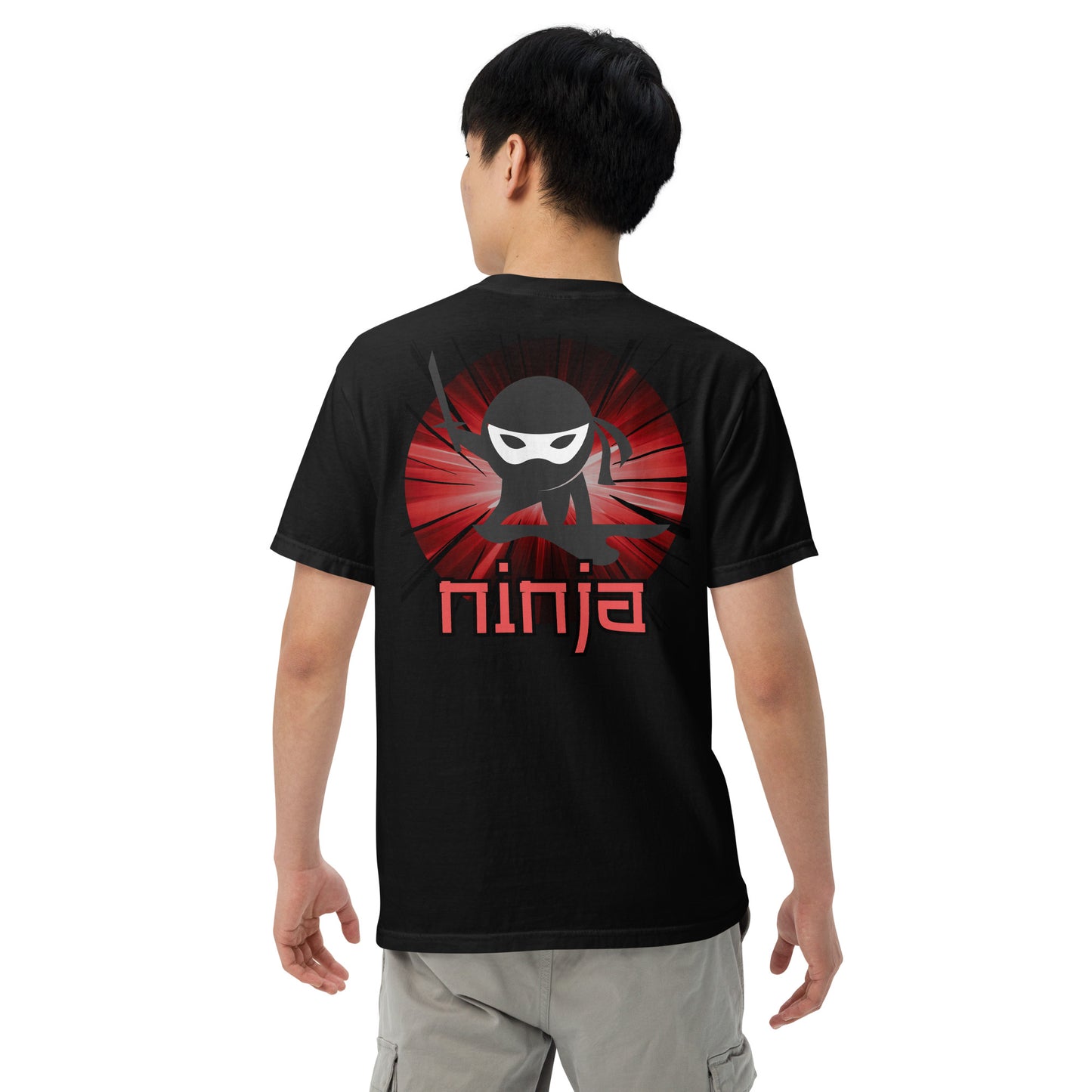 SOTVO Booth Wear: Ninja Warrior: Unisex Comfort Wear/Colors Heavyweight T-Shirt