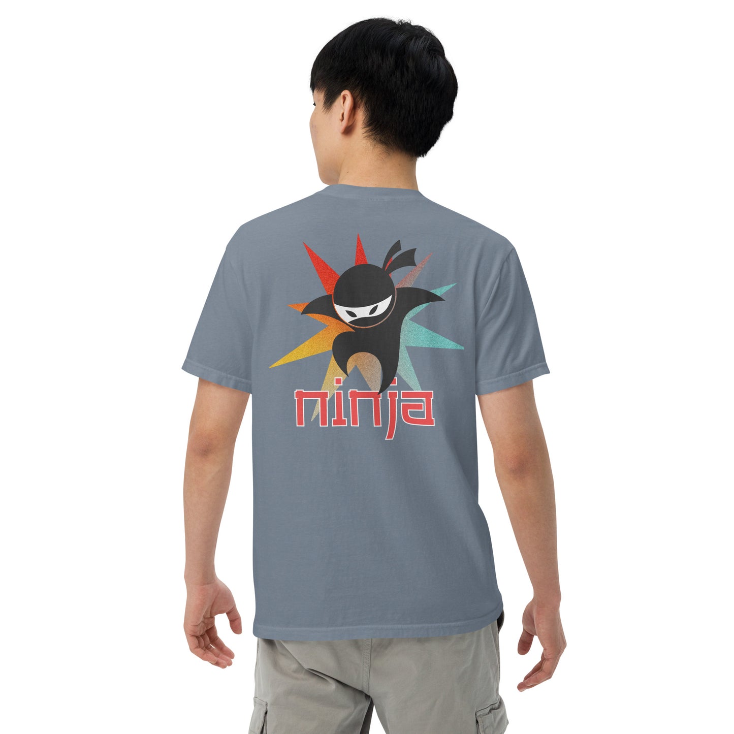 SOTVO Booth Wear: Ninja Warrior: Unisex Comfort Wear/Colors Heavyweight T-Shirt
