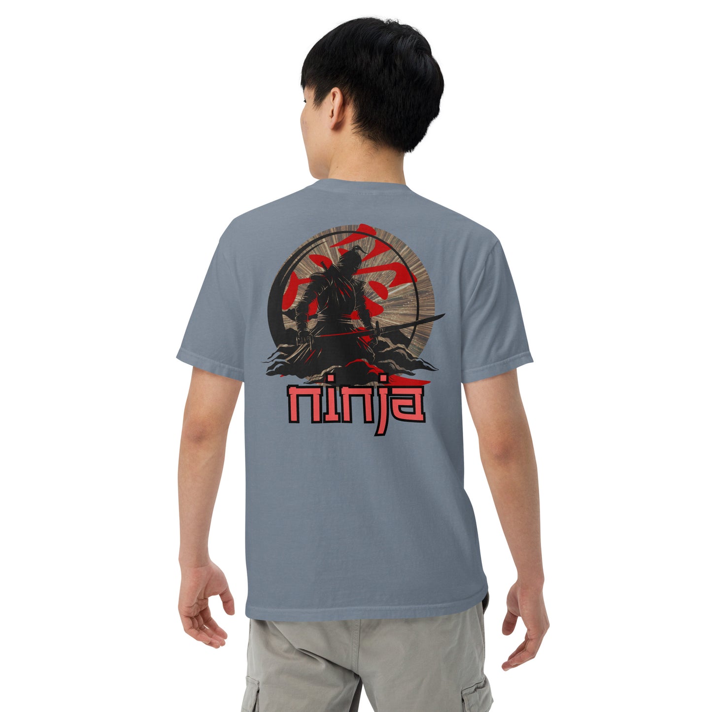 SOTVO Booth Wear: Ninja Warrior: Unisex Comfort Wear/Colors Heavyweight T-Shirt