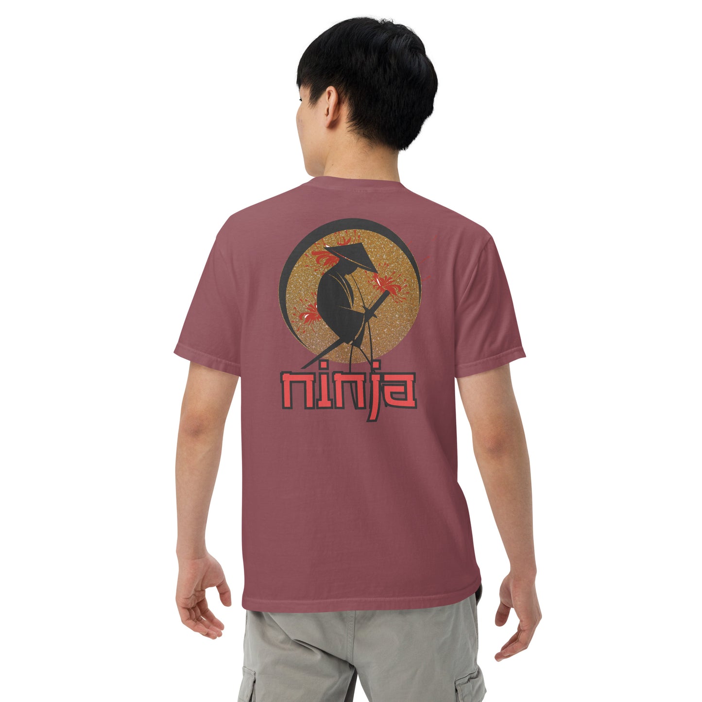 SOTVO Booth Wear: Ninja Warrior: Unisex Comfort Wear/Colors Heavyweight T-Shirt