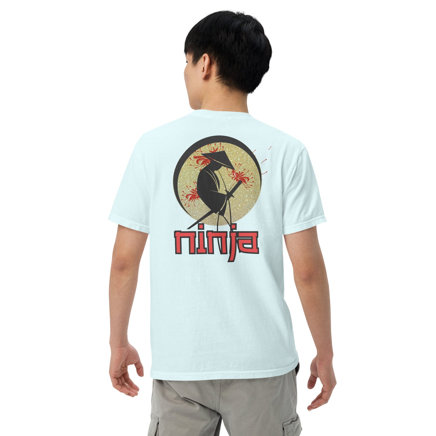 SOTVO Booth Wear: Ninja Warrior: Unisex Comfort Wear/Colors Heavyweight T-Shirt