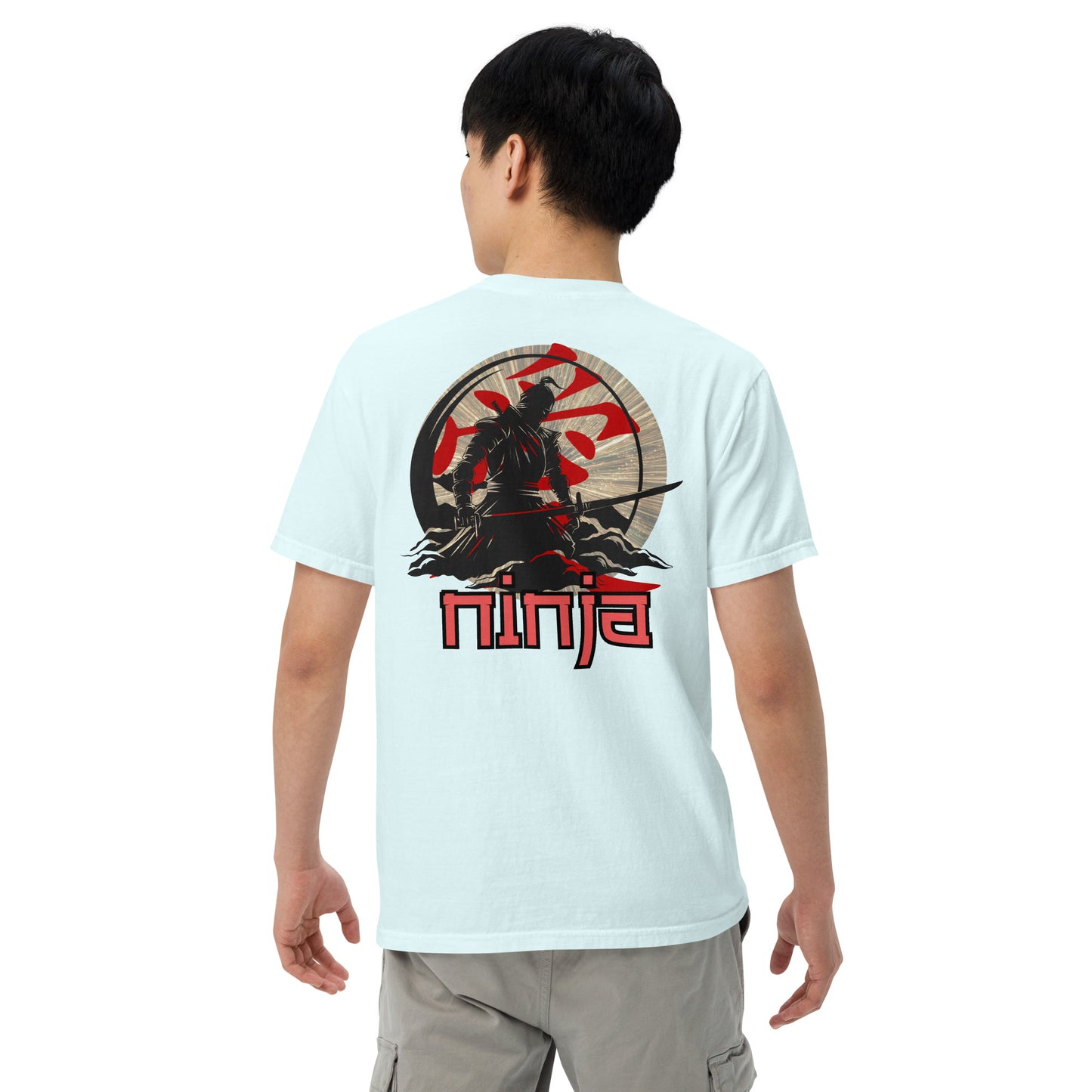 SOTVO Booth Wear: Ninja Warrior: Unisex Comfort Wear/Colors Heavyweight T-Shirt