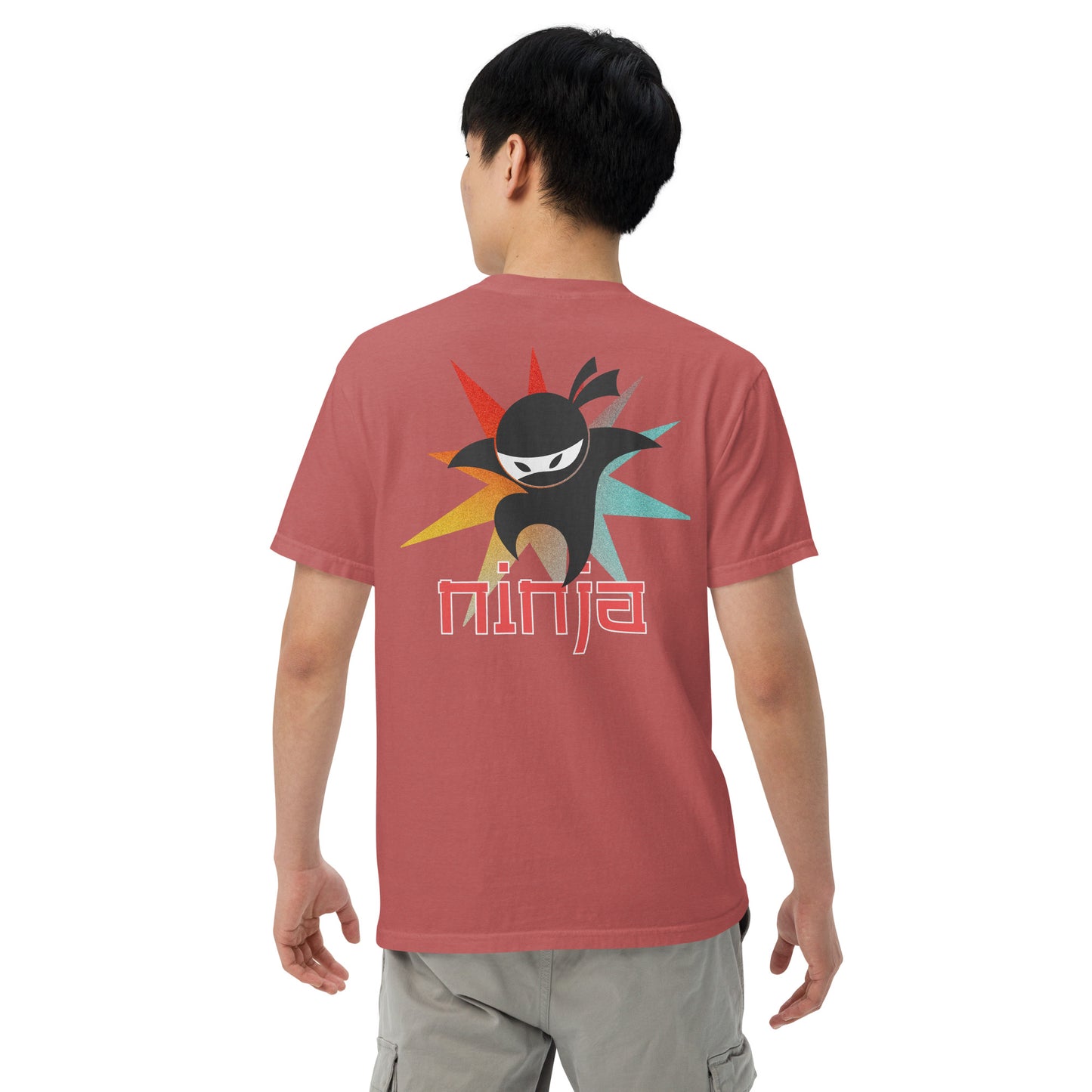 SOTVO Booth Wear: Ninja Warrior: Unisex Comfort Wear/Colors Heavyweight T-Shirt