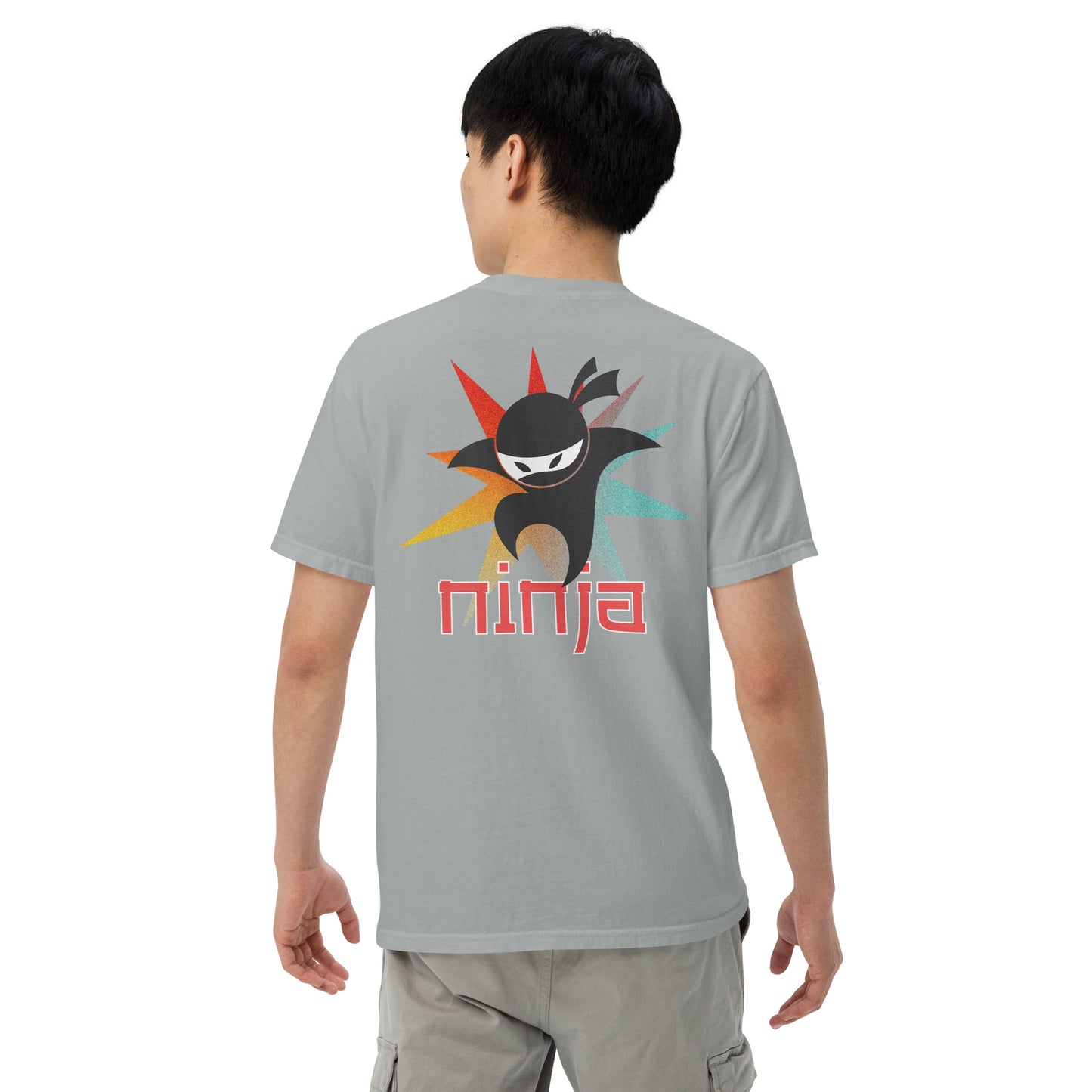 SOTVO Booth Wear: Ninja Warrior: Unisex Comfort Wear/Colors Heavyweight T-Shirt
