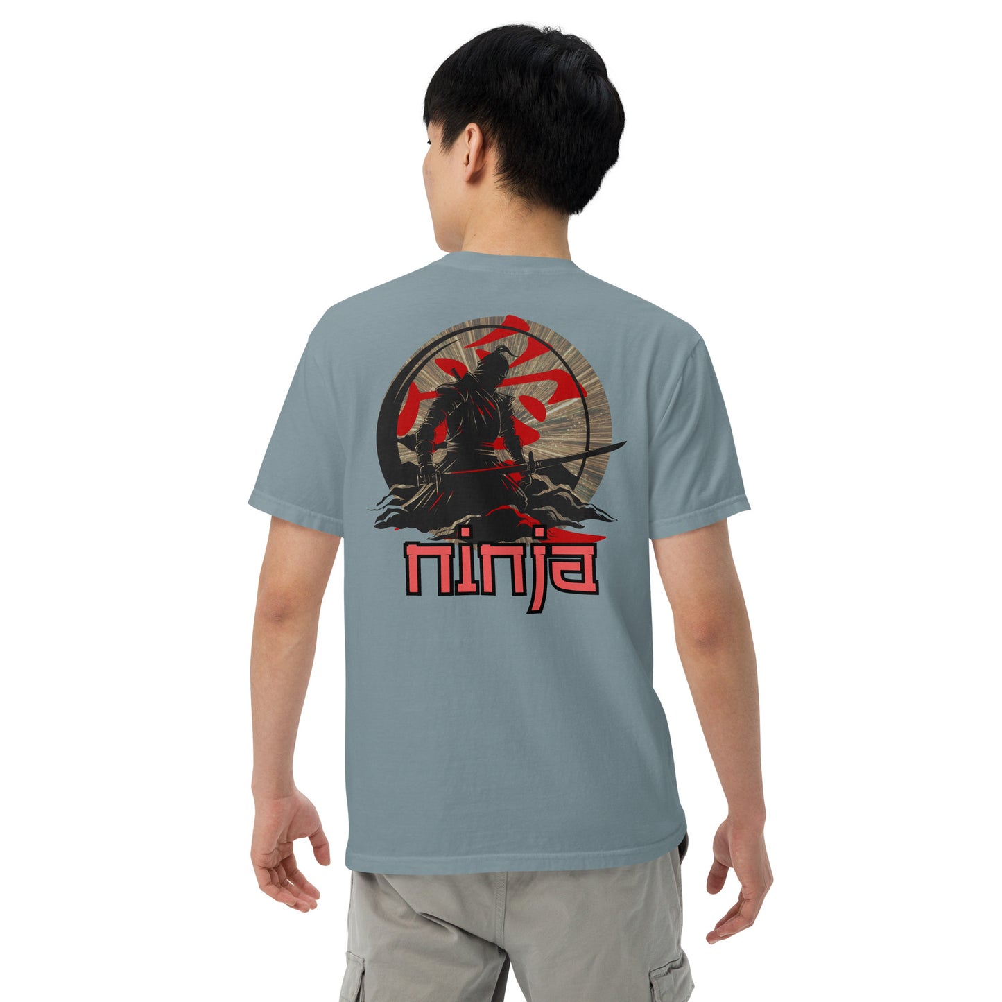 SOTVO Booth Wear: Ninja Warrior: Unisex Comfort Wear/Colors Heavyweight T-Shirt