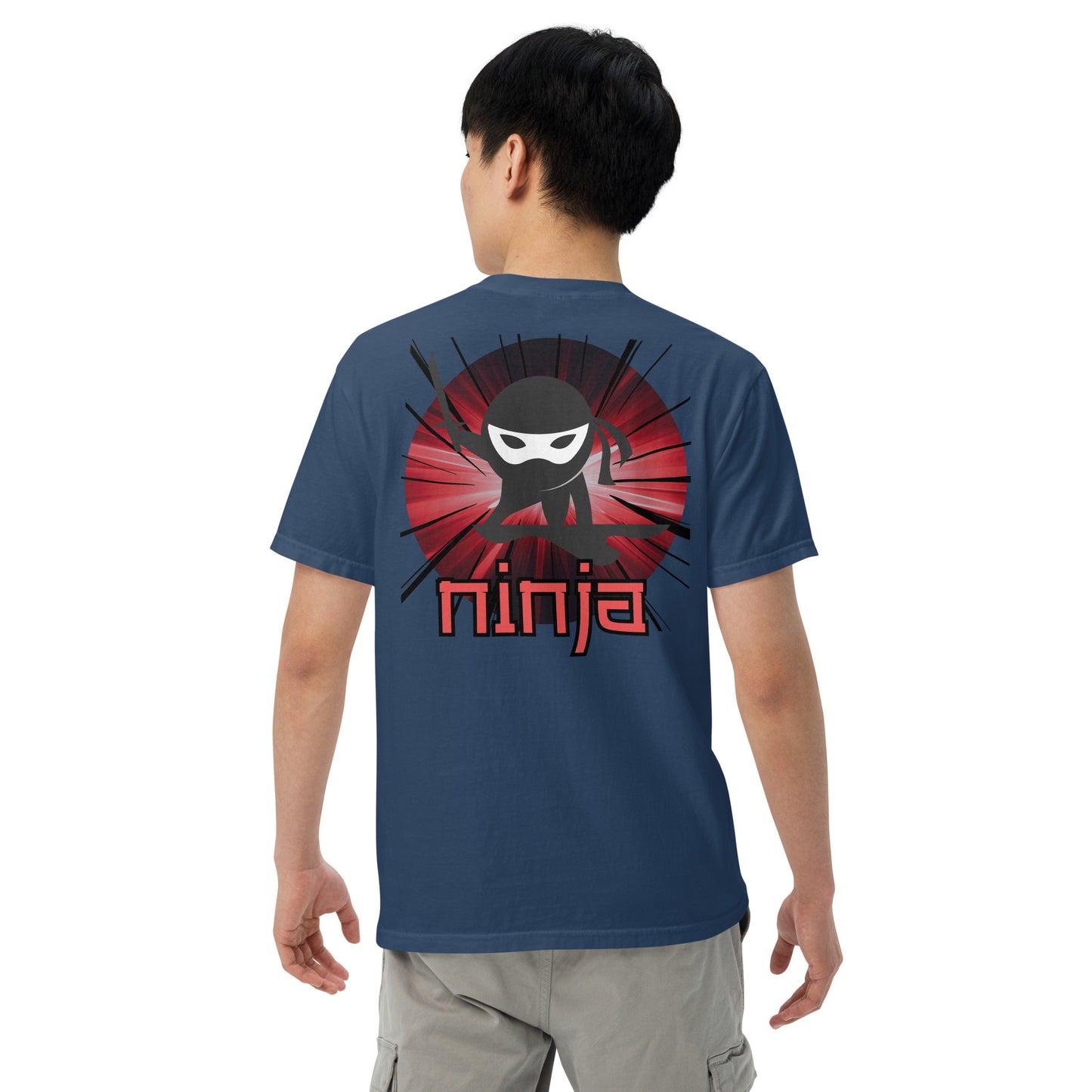 SOTVO Booth Wear: Ninja Warrior: Unisex Comfort Wear/Colors Heavyweight T-Shirt