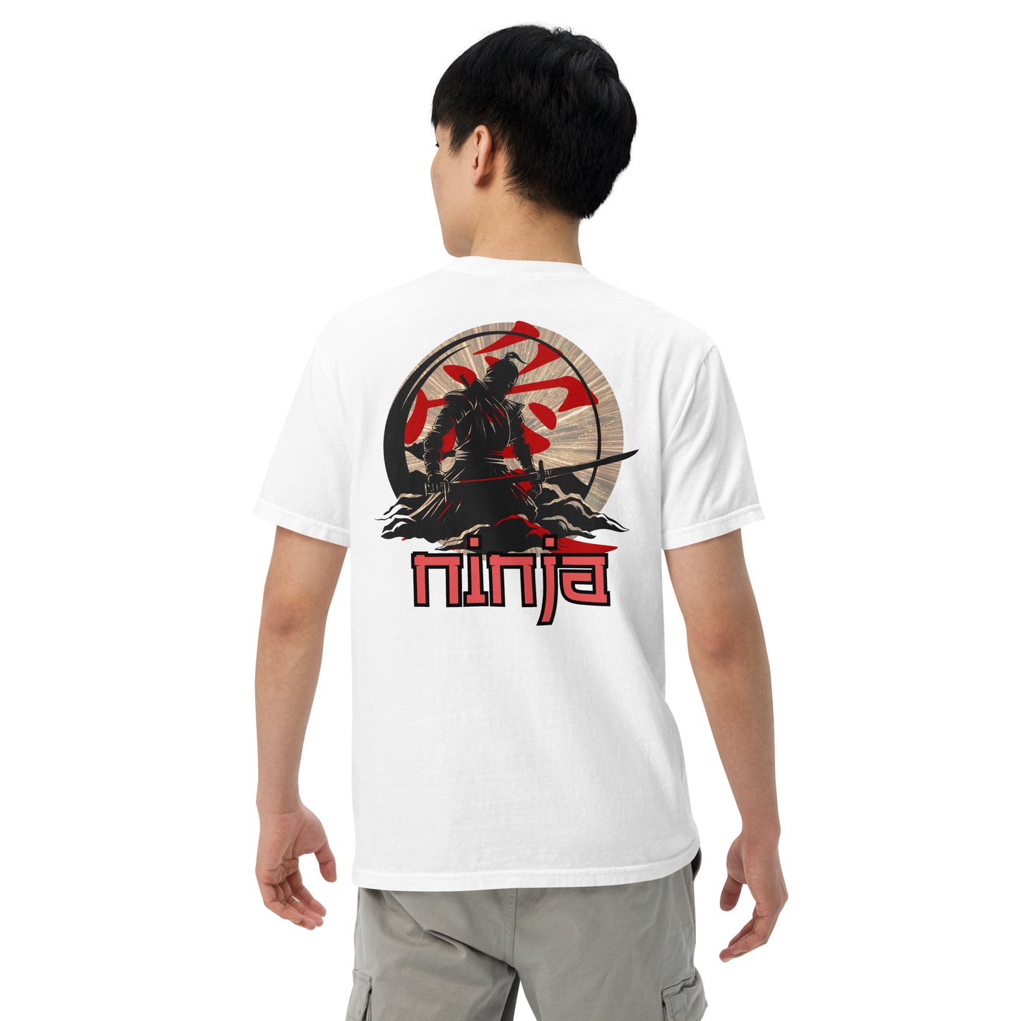 SOTVO Booth Wear: Ninja Warrior: Unisex Comfort Wear/Colors Heavyweight T-Shirt