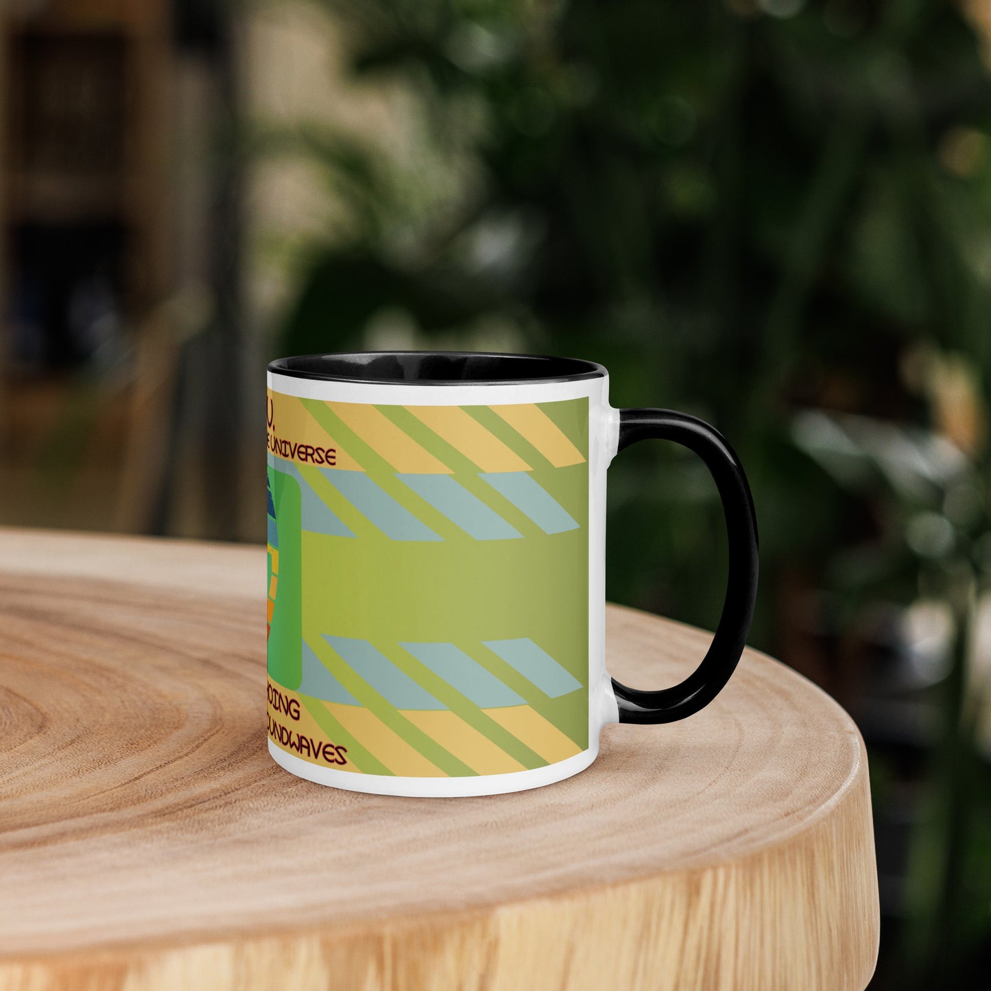 N.O.T.U. Narrators of the Universe Mug with Color Inside