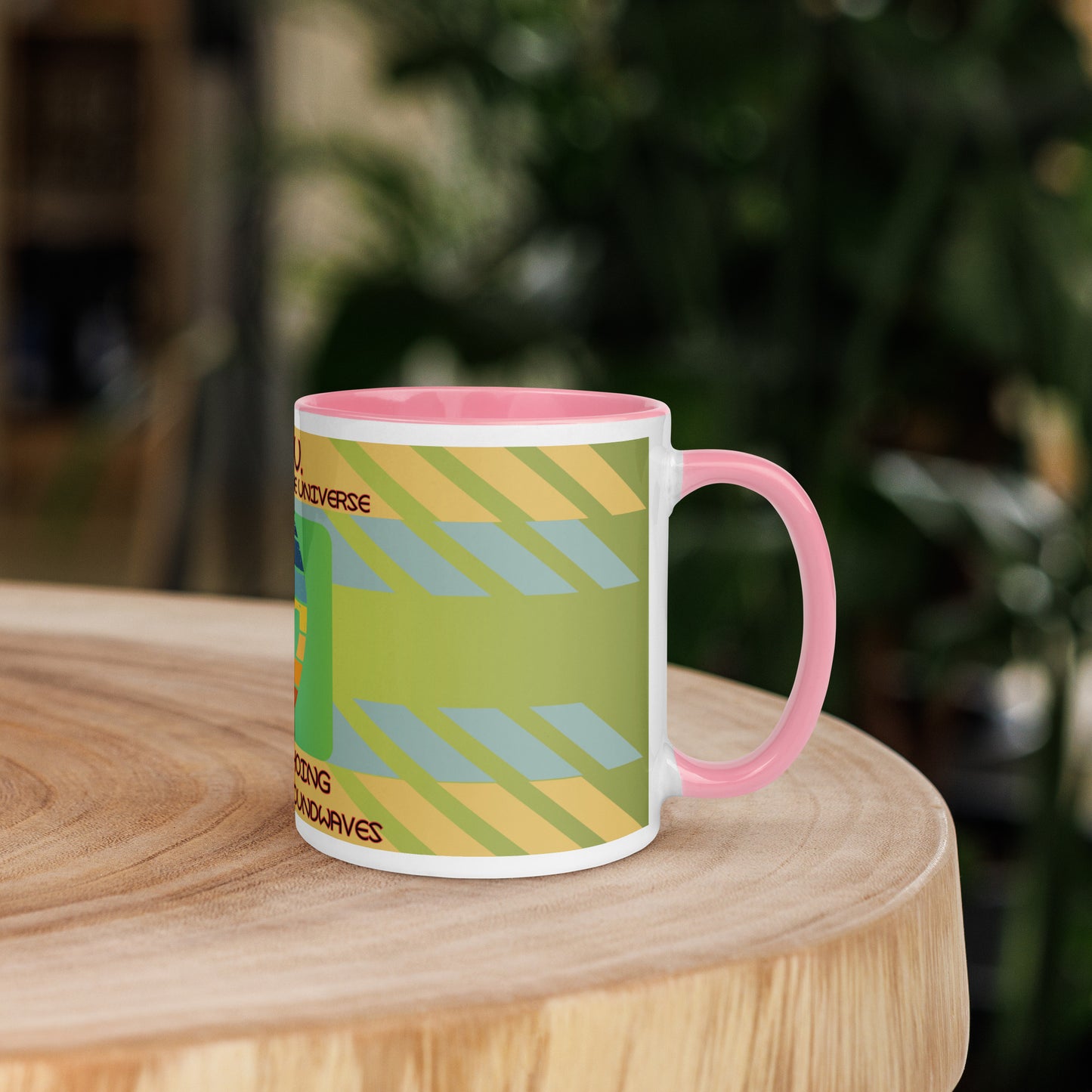 N.O.T.U. Narrators of the Universe Mug with Color Inside