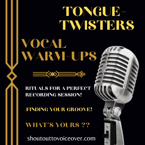 Vocal Warm-Ups and Tongue Twisters: Rituals