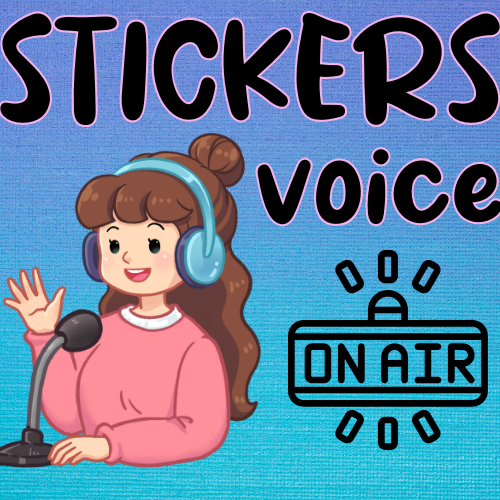 Stickers for Voice Actors