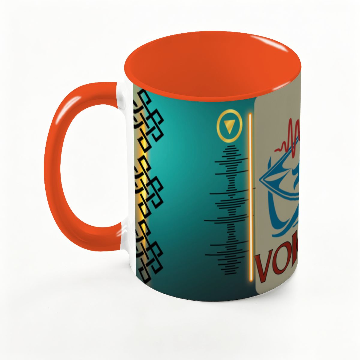 Large Colorful Mug (15oz) (Made in USA)