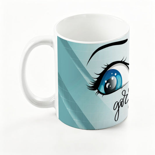 Hello Gorgeous: Large Colorful Mug (15oz)