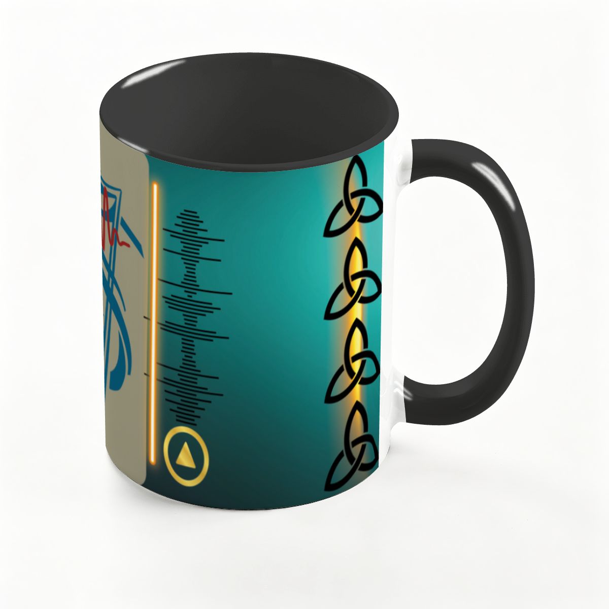 Large Colorful Mug (15oz) (Made in USA)