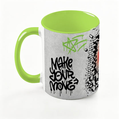 Large Colorful Mug (15oz) (Made in USA)