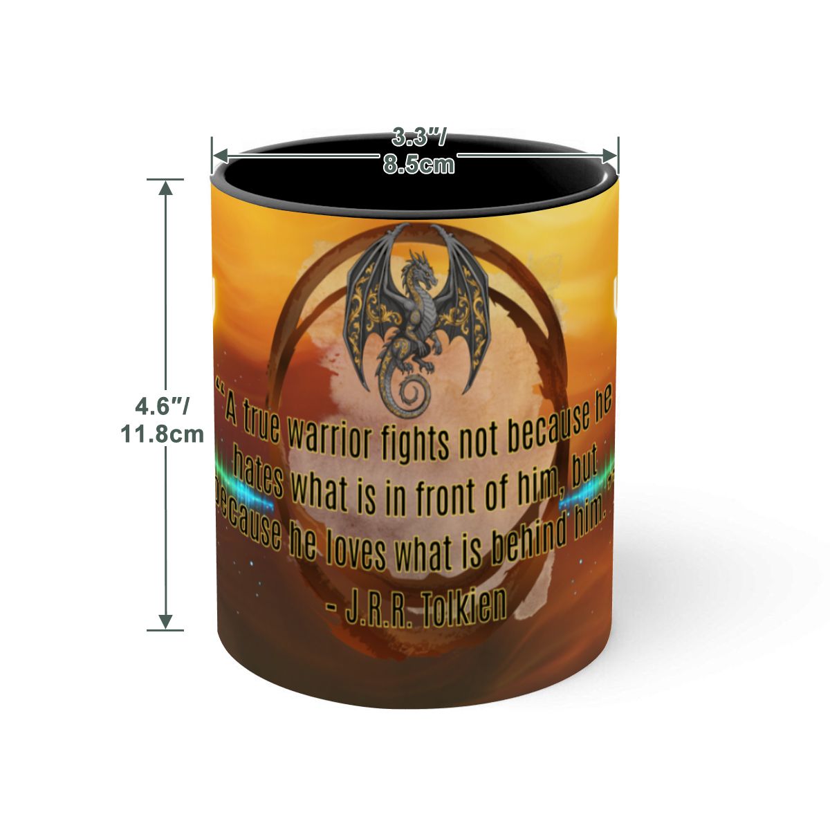Large Colorful Mug (15oz) (Made in USA)
