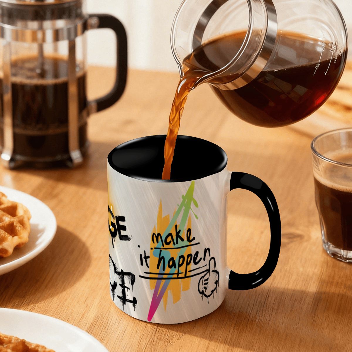 Large Colorful Mug (15oz) (Made in USA)