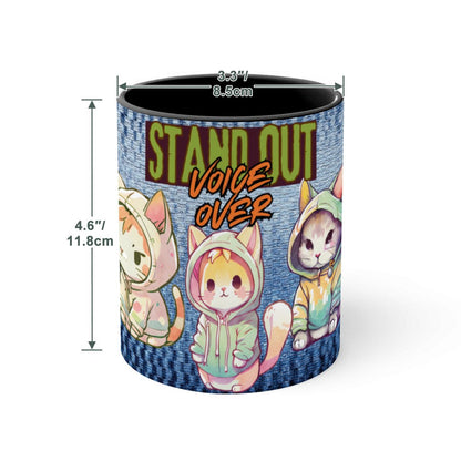 STAND OUT: Large Classic Ceramic Mug (15oz)
