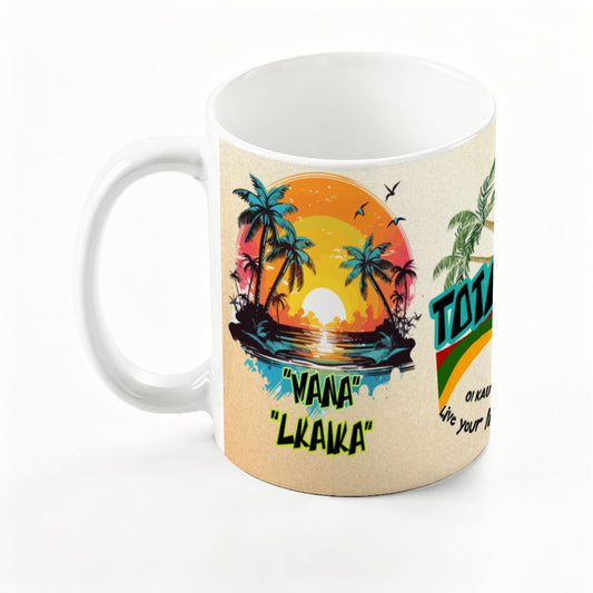 ISLAND STYLE: Large Colorful Mug (15oz)