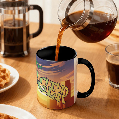 Large Colorful Mug (15oz) (Made in USA)