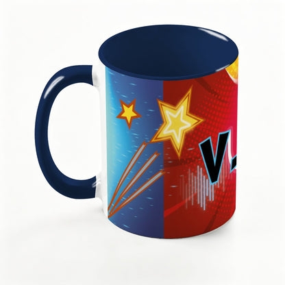 Large Colorful Mug (15oz) (Made in USA)